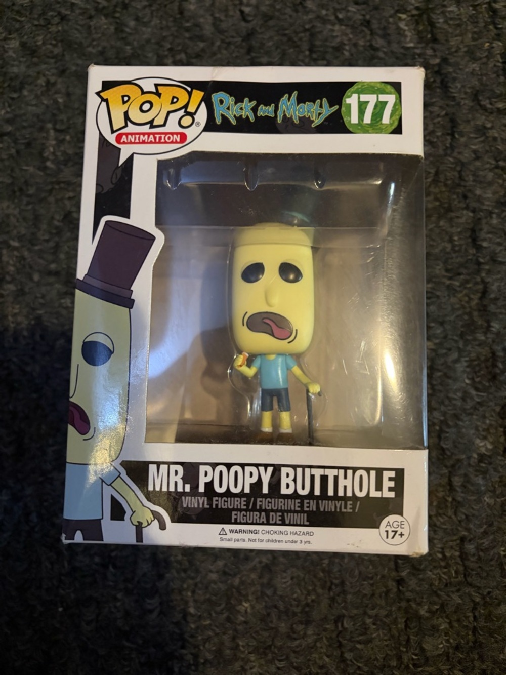 Funko Pop rock and Morty #177 NIB